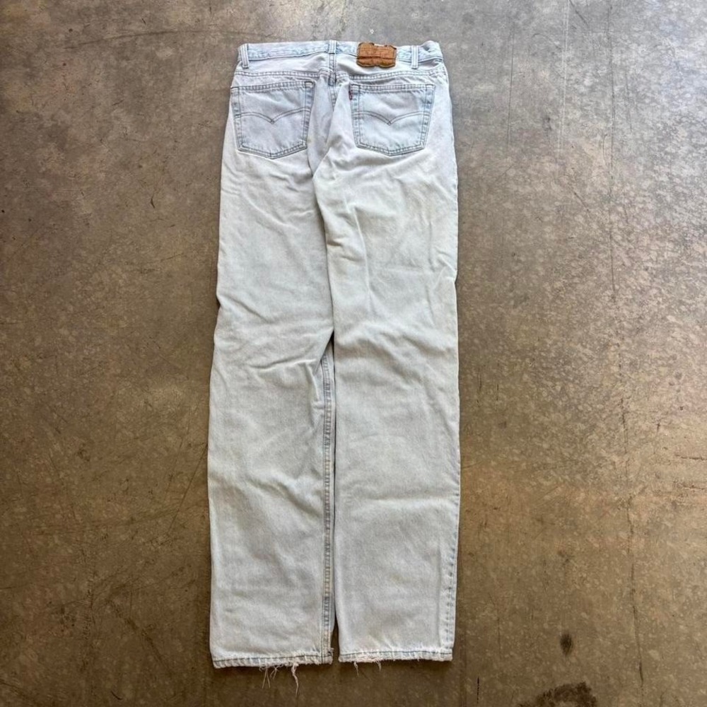 Vintage Made in USA 501 Light Wash Denim Jeans